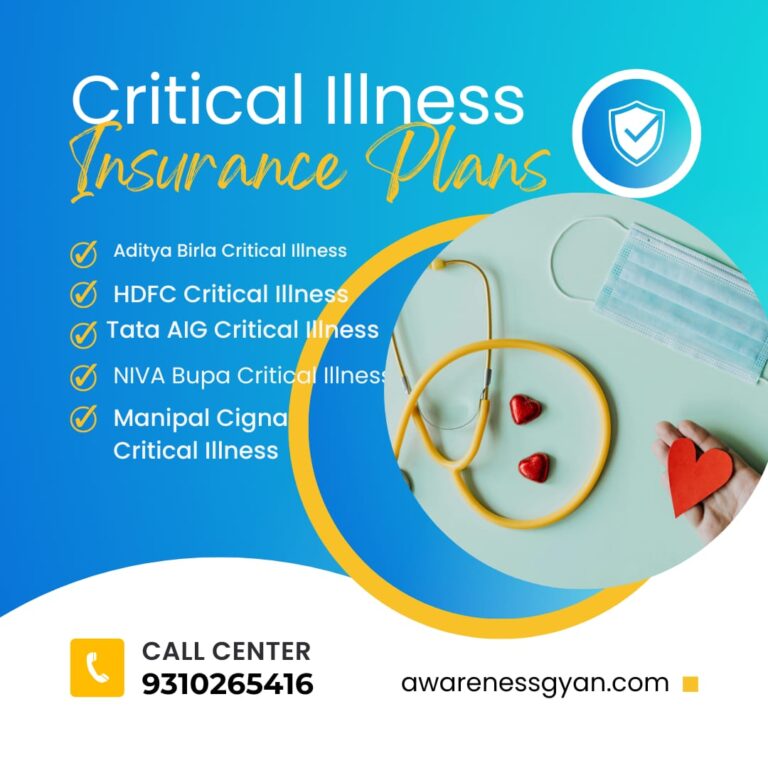 Top 5 Critical Illness Plans in India: A Comprehensive Guide